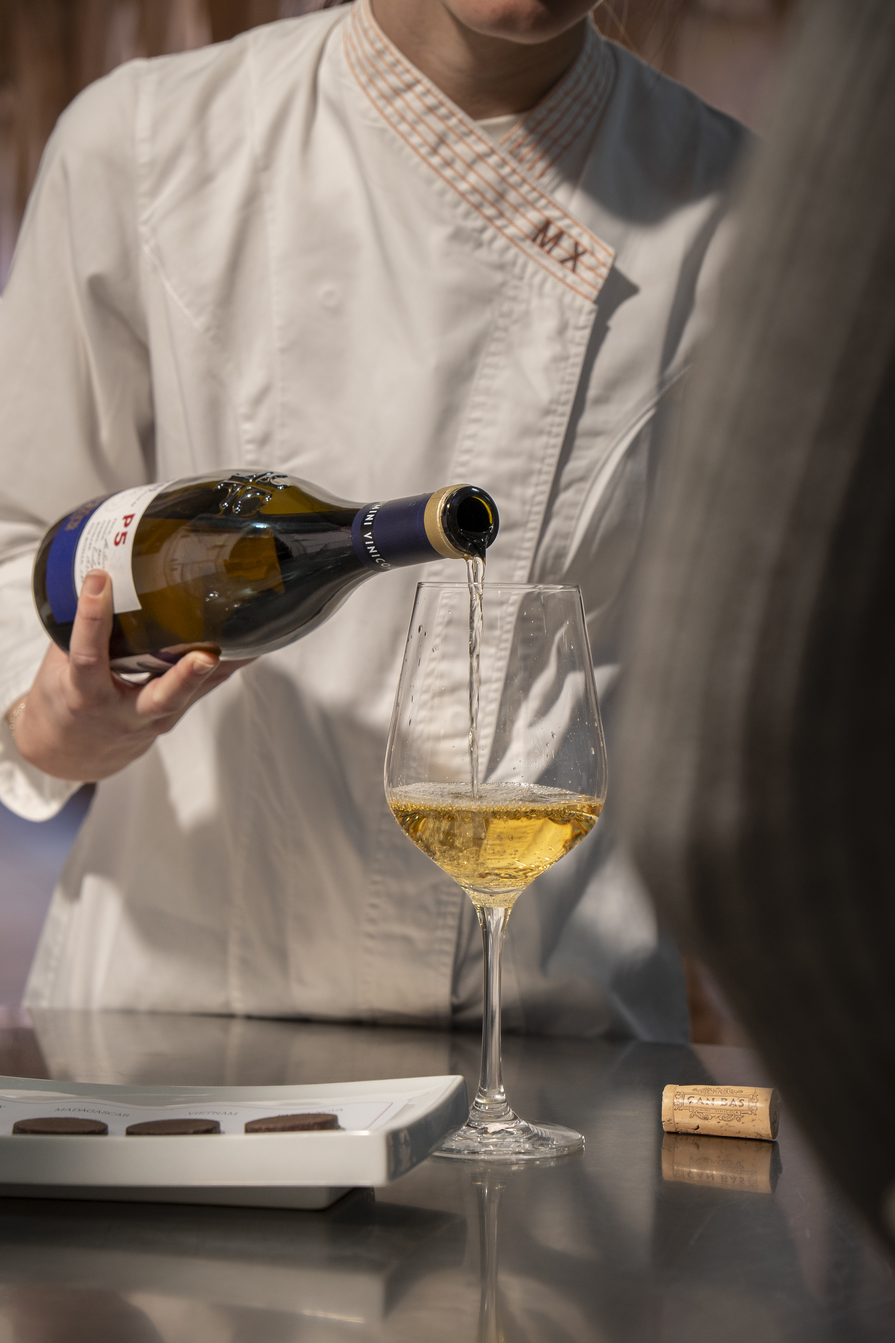 Maridatge de vins i caves amb xocolata
